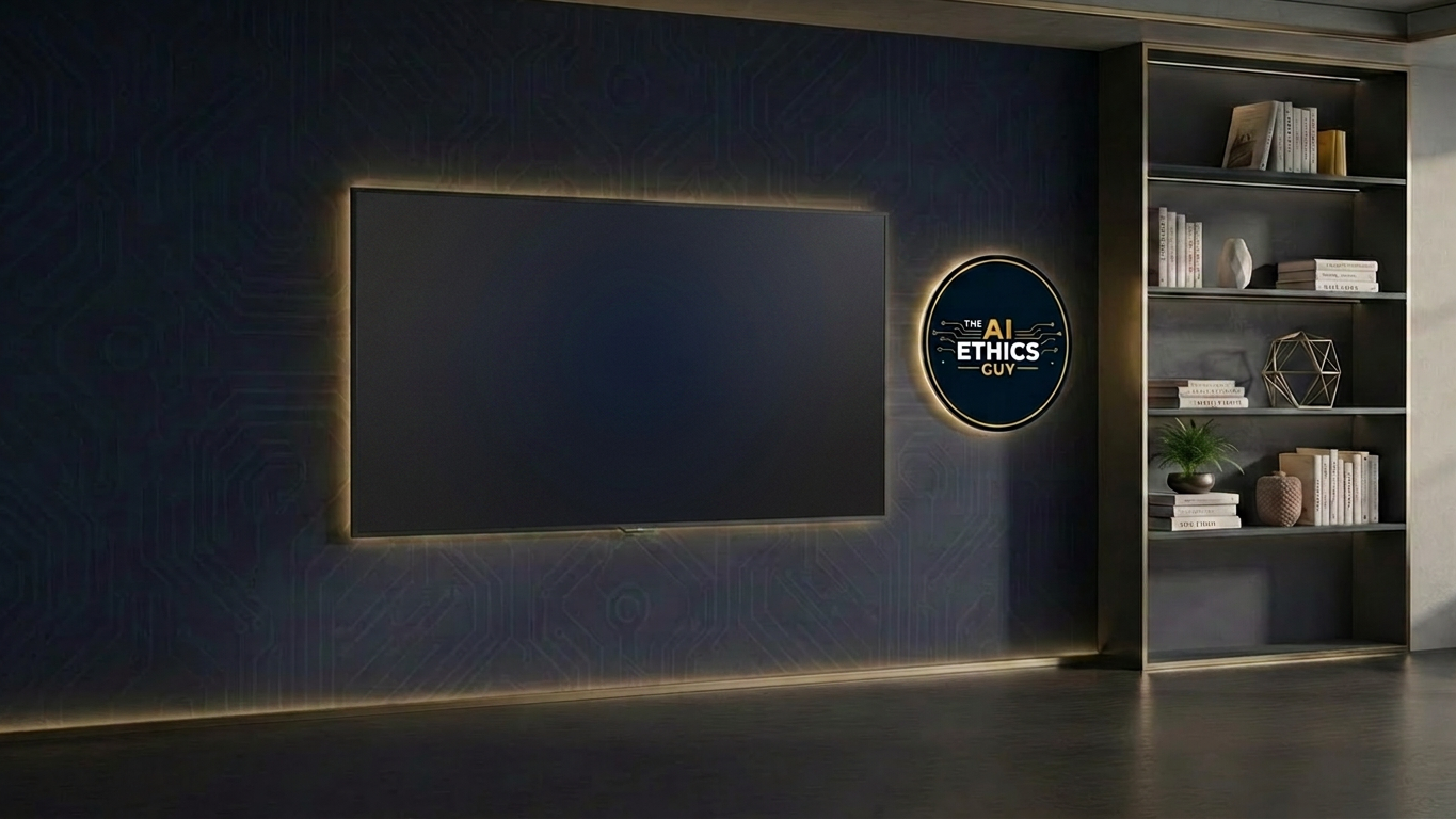 The AI Ethics Guy virtual studio